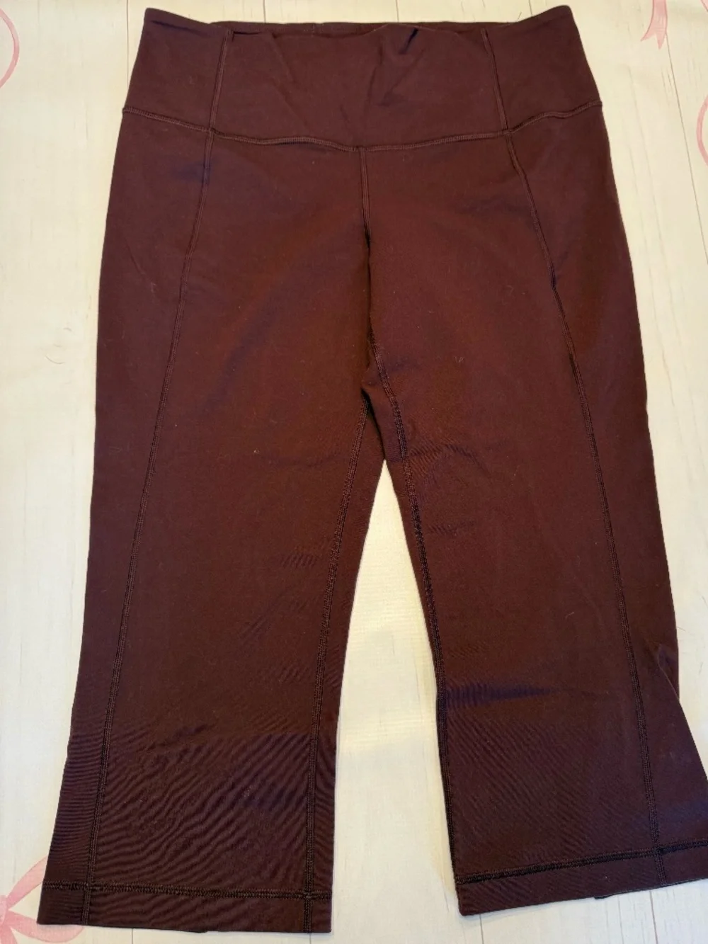 Lululemon high-rise add flare crop Size 12